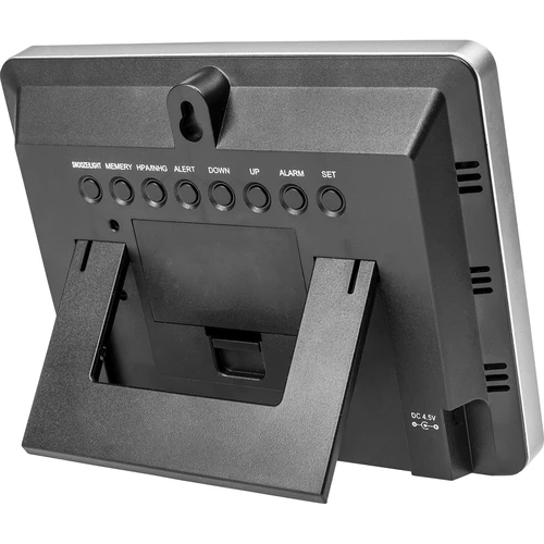RCC Weerstation – elektronisch, verlicht, draadloos, sensor, zwart - 3 ['draadloos weerstation', ' meting van buitentemperatuur en binnentemperatuur', ' vochtigheidsmeting', ' weerstation met kleurendisplay', ' nauwkeurig weerstation', ' cadeau', ' black weekend', ' weerstation']
