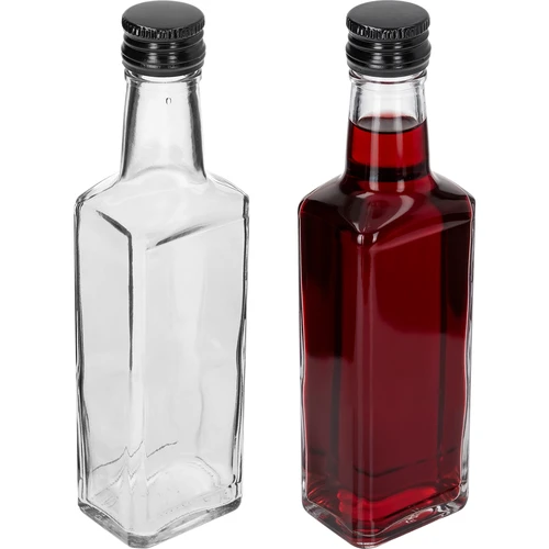 Receptura-fles 250 ml, met zwarte schroefdop, 1 stuk. - 4