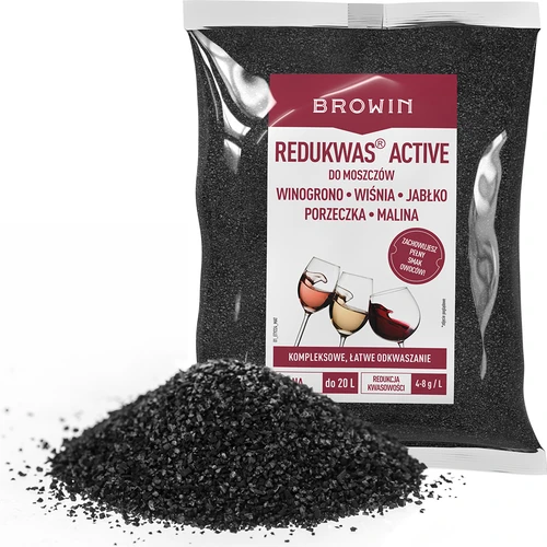 Redukwas® Active voor mosten - zuurteregelaar, 460 g - 5 ['zuurtereductie', ' calciumcarbonaat', ' mostontzuring', ' vermindering van mostzuurheid', ' voor wijn', ' huiswijn', ' verlaging van zuurheid', ' zuurtereductie', ' wijnen van zure vruchten', ' wijn van druiven', ' wijn van aalbessen', ' wijn van frambozen', ' wijn van kersen', ' wijn van appels', ' hoe maak je smakelijke fruitwijn', ' hoe maak je goede druivenwijn', ' zuur in most verminderen', ' middelen voor wijn', ' zuurheid in oenologie', ' gebalanceerde zuurheid', ' minerale ontzuring']