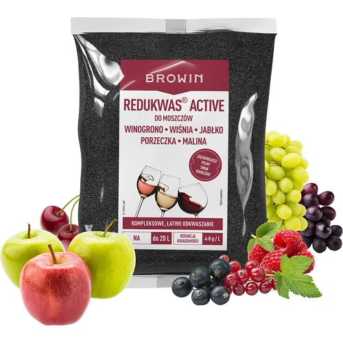 Redukwas® Active voor mosten - zuurteregelaar, 460 g - 4 ['zuurtereductie', ' calciumcarbonaat', ' mostontzuring', ' vermindering van mostzuurheid', ' voor wijn', ' huiswijn', ' verlaging van zuurheid', ' zuurtereductie', ' wijnen van zure vruchten', ' wijn van druiven', ' wijn van aalbessen', ' wijn van frambozen', ' wijn van kersen', ' wijn van appels', ' hoe maak je smakelijke fruitwijn', ' hoe maak je goede druivenwijn', ' zuur in most verminderen', ' middelen voor wijn', ' zuurheid in oenologie', ' gebalanceerde zuurheid', ' minerale ontzuring']