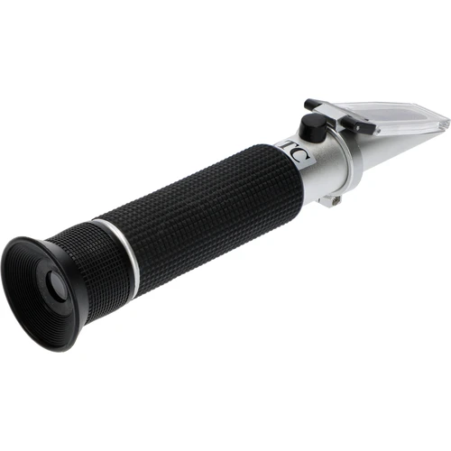 Refractometer voor alcohol - 6 ['voor het meten van het alcoholgehalte', ' om de alcoholconcentratie in brouwsels te controleren', ' refractometer', ' drankproductie', ' alcoholmeting in vloeistoffen', ' meetapparatuur voor alcohol', ' eenvoudige meting van alcoholconcentratie', ' alcoholmeting in vloeistoffen zonder andere toevoegingen', ' alcoholpercentages', ' alcoholpercentage']