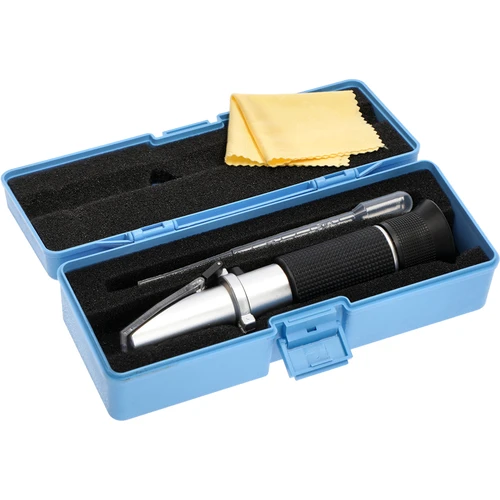 Refractometer voor bier - 2 ['voor het meten van het suikergehalte in bierwort', ' het meten van de suikerconcentratie in bierwort', ' suikerconcentratie meten', ' het meten van de soortelijke massa van bierwort', ' voor bier', ' voor bierwort', ' refractometer', ' bier maken', ' meetapparatuur voor bier', ' eenvoudige meting van suikerconcentratie', ' suiker in bierwort', ' soortelijke massa', ' hoe SG van wort te meten', ' soortelijke massa van bier', ' thuis bier maken']