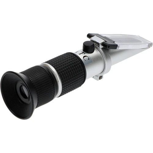 Refractometer voor honing - 6 ['voor het meten van het suikergehalte in honingwort', ' suiker meten in honingwort', ' voor mede', ' voor honingwort', ' refractometer', ' medeproductie', ' meetapparatuur voor honing', ' eenvoudige meting van suikerconcentratie', ' suiker in honingwort', ' zelfgemaakte wijn en medeproductie']