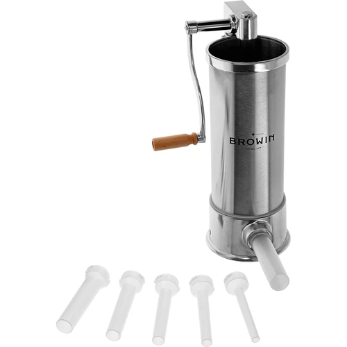 Reserve trechters voor verticale vulmachine Browin van 5 kg, 6 stuks - 5 ['trechters voor vulmachines', ' reserve trechters voor vulmachines', ' trechters voor verticale vulmachine', ' trechters voor vulmachine met grote capaciteit', ' trechters voor vulmachine van 5 kg', ' slagerijtrechters', ' vultrechters', ' thuis slagerij', ' slagerijtrechters met verschillende diameters']