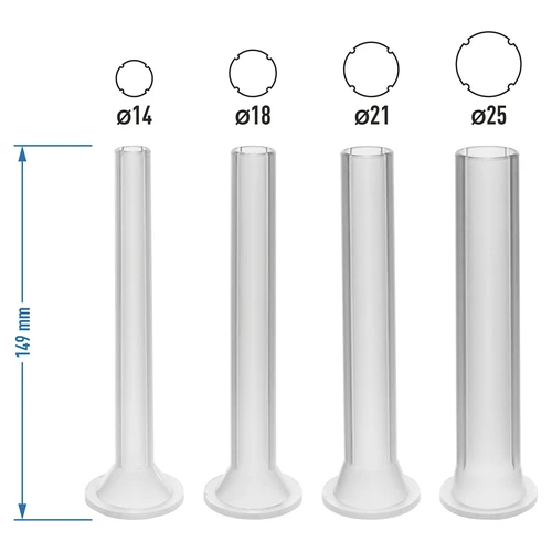 Reserve-vultuiten voor Browin-worstvullers, 4 stuks - 4