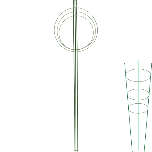 Ringsteun voor planten 3 ringen 1,5m