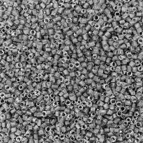Roestvrije prismatische veertjes - 1 L - 3 ['roestvrij kolomvulling', ' destillatie', ' distilleerapparaat', ' prismatische veertjes van zuurbestendig staal', ' prismatische veertjes van roestvrij staal', ' veertjes voor destillatie', ' prismatische veertjes KO', ' prismatische veertjes Browin']