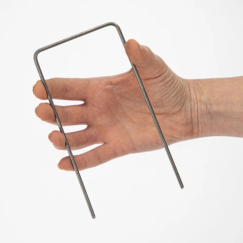 Roestvrije U-type pinnen voor landbouwvlies - 100 stuks. - 6 ['voor landbouwvlies', ' voor landbouwdoek', ' voor geotextiel', ' voor molengaas', ' pin voor landbouwvlies', ' roestvrijstalen pinnen', ' bevestigingspinnen', ' U-vormige pinnen', ' U-type pinnen.']
