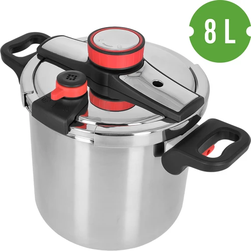 Snelkookpan van roestvrij staal, 8 L - 3