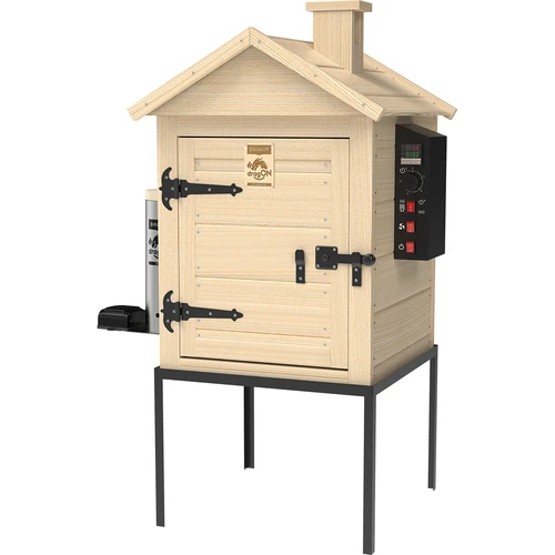 Rokerij 115 L dragON Wood 60E houten, met elektrische verwarmingsmodule en controller - 2 ['rokerijset', ' elektrische rokerij', ' houten rokerij', ' elektrische houten rokerij', ' rokerij met rookgenerator', ' rokerij met rookgenerator', ' alles voor roken', ' browin rokerij', ' tuinrokerij', ' rokerij op frame', ' roken', ' koud roken', ' roken met koude rook', ' moderne rokerij', ' universele rokerij', ' rookchips', ' universele rookset', ' digitale controller', ' digitale rokerij', ' rokerij met heteluchtcirculatie', ' ruime rokerij', ' rokerij 60 cm', ' hoge rokerij', ' hit!']