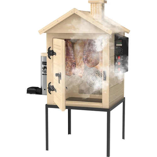Rokerij 115 L dragON Wood 60E houten, met elektrische verwarmingsmodule en controller - 6 ['rokerijset', ' elektrische rokerij', ' houten rokerij', ' elektrische houten rokerij', ' rokerij met rookgenerator', ' rokerij met rookgenerator', ' alles voor roken', ' browin rokerij', ' tuinrokerij', ' rokerij op frame', ' roken', ' koud roken', ' roken met koude rook', ' moderne rokerij', ' universele rokerij', ' rookchips', ' universele rookset', ' digitale controller', ' digitale rokerij', ' rokerij met heteluchtcirculatie', ' ruime rokerij', ' rokerij 60 cm', ' hoge rokerij', ' hit!']