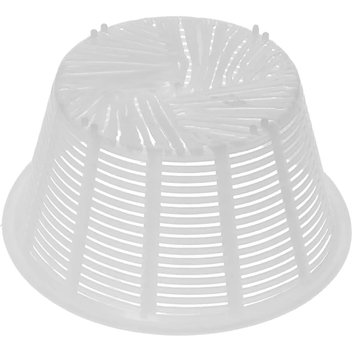 Ronde kaasmaakvorm Ø 13 x 7 cm voor 500 g - 3 ['kaasvorm', ' kaasmaken', ' ricotta', ' hoe kaas te maken', ' kaasmaakvorm', ' zelfgemaakte kaas', ' kaasmaakvorm', ' huisgemaakte kaas', ' stremselkaas', ' vorm voor kaaspers']