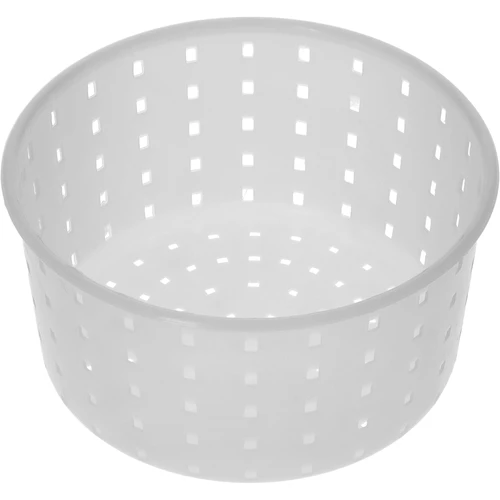 Ronde kaasvorm Ø 13 x 7 cm voor 800 g - 2 ['kaasvorm', ' cilindervorm', ' kaas', ' zelfgemaakte kaas', ' kaas vormen', ' huisgemaakte kaas', ' kaasvorm', ' kaasmal', ' kaasmaken', ' hoe maak je kaas', ' voor kaas', ' stremselkaas']