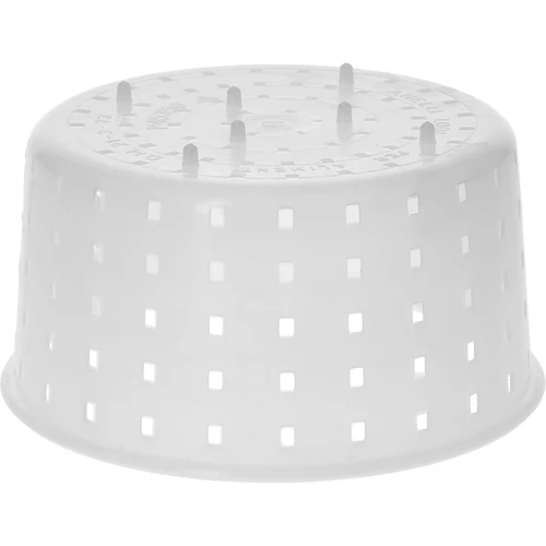 Ronde kaasvorm Ø 13 x 7 cm voor 800 g - 3 ['kaasvorm', ' cilindervorm', ' kaas', ' zelfgemaakte kaas', ' kaas vormen', ' huisgemaakte kaas', ' kaasvorm', ' kaasmal', ' kaasmaken', ' hoe maak je kaas', ' voor kaas', ' stremselkaas']