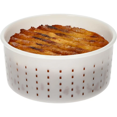 Ronde kaasvorm Ø15 x 7cm voor 1200 g - 4 ['kaasvorm', ' cilindervorm', ' kaas', ' zelfgemaakte kaas', ' kaas vormen', ' huisgemaakte kaas', ' kaasvorm', ' kaasmal', ' kaasmaken', ' hoe maak je kaas', ' voor kaas', ' stremselkaas']