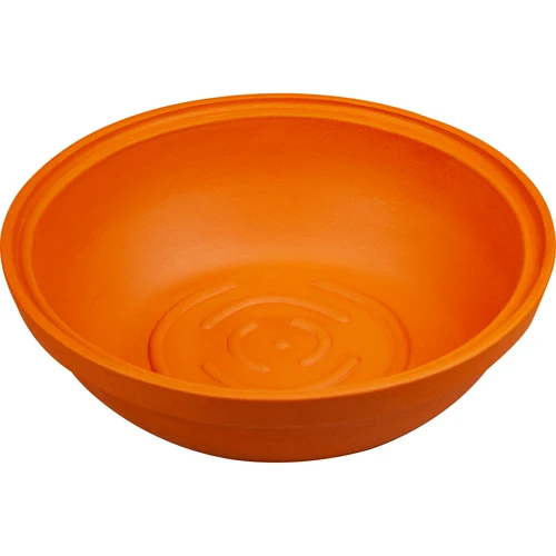 Ronde Romeinse pot 4 L - 4 ['cadeau', ' voor het braden van vlees', ' voor het bakken van brood', ' kleipot', ' bakken zonder aanbranden', ' koken zonder vet', ' gezond koken']