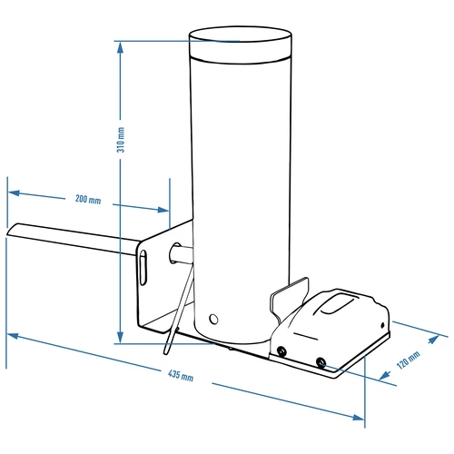 Rookgenerator dragON JET 1 LONG met elektrische pomp - 8