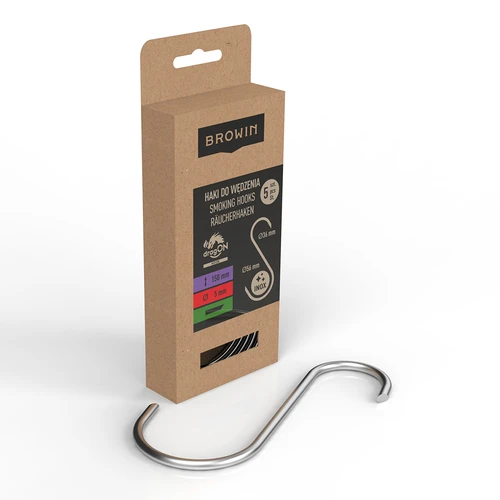 Rookhaken - S, 45° afgeslepen, 5 mm x 150 mm, 5 st. - 2