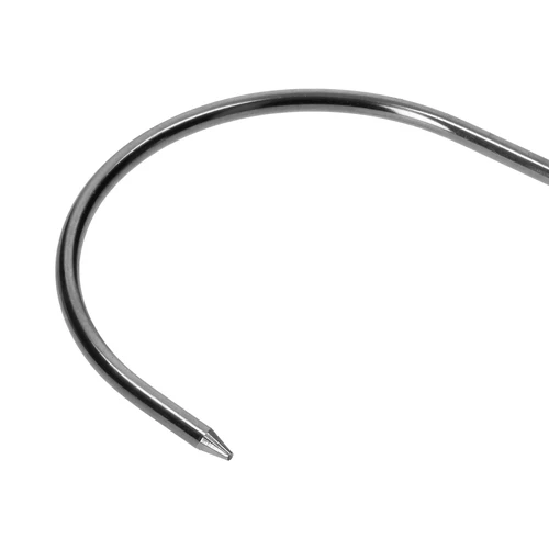 Rookhaken - S, geslepen 3mm x 150mm 5 stuks - 5 ['rookhaak', ' rookhaak voor vlees', ' rookhaak voor vleeswaren', ' haak voor vleeswaren', ' rookhaken', ' roestvrijstalen haken', ' S rookhaken', ' set haken', ' haken voor rokerij', ' haken voor het drogen van vleeswaren', ' haken voor kazen', ' klassieke haken', ' haken met kegelvormige punt']