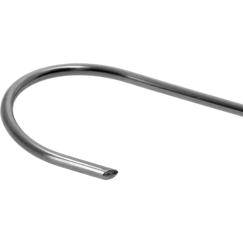 Rookhaken - S, gesneden 45° 4mm x 150mm 5 stuks - 5 ['rookhaak', ' rookhaak voor vlees', ' rookhaak voor vleeswaren', ' haak voor vleeswaren', ' rookhaken', ' roestvrijstalen haken', ' S-vormige rookhaken', ' set haken', ' haken voor rokerij', ' haken voor het drogen van vleeswaren', ' haken voor kazen', ' klassieke haken', ' haken met afgeschuinde uiteinden']