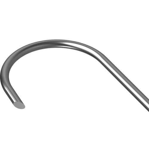Rookhaken - S, gesneden 45° 5mm x 150mm 5 stuks - 5 ['rookhaak', ' rookhaak voor vlees', ' rookhaak voor vleeswaren', ' haak voor vleeswaren', ' rookhaken', ' roestvrijstalen haken', ' S rookhaken', ' set haken', ' haken voor rokerij', ' haken voor het drogen van vleeswaren', ' haken voor kazen', ' klassieke haken']