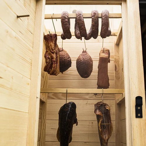 Rookhaken - S-vormig, geslepen, 4 mm x 150 mm, 5 st. - 10