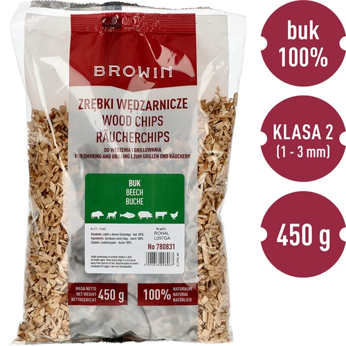 Rookhout snippers (100% Beuk) kl 2 - 450g X5 - 3 