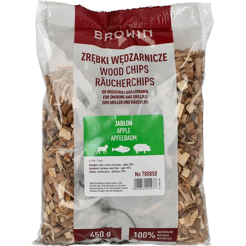 Rookhoutsnippers voor roken/grillen, appelhout, 450 g, kl. 10