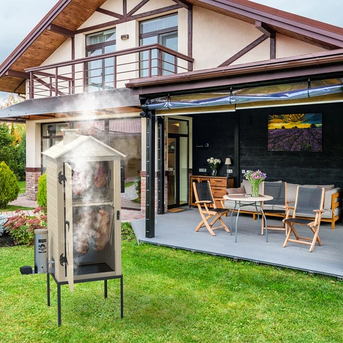 Rookoven 200 L dragON Larch E21 - van lariks, met elektrische verwarmingsmodule en regelaar - 20