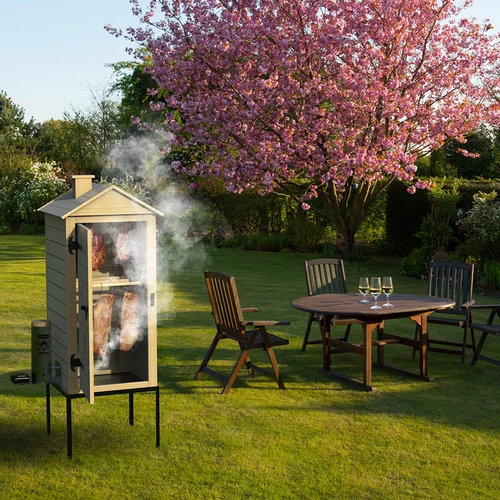 Rookoven 200 L dragON Larch E21 - van lariks, met elektrische verwarmingsmodule en regelaar - 19