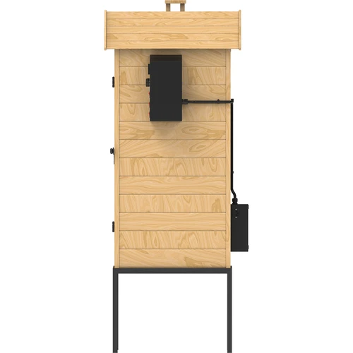 Rookoven 200 L dragON Larch E21 - van lariks, met elektrische verwarmingsmodule en regelaar - 4