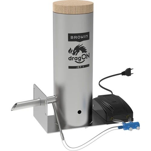 Rookoven met Wi-Fi, 200 L - dragON WOOD 100IQ met elektrische verwarmingsmodule en controller, van gebrand hout - 13