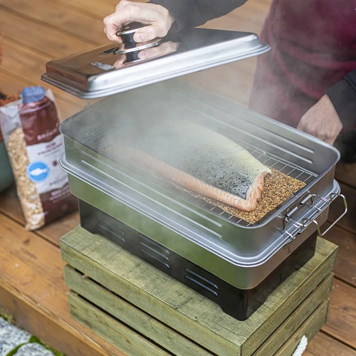 Rooksnippers voor roken/grillen, 50% eikenhout + 50% elzenhout, 450 g, klasse 8 - 12