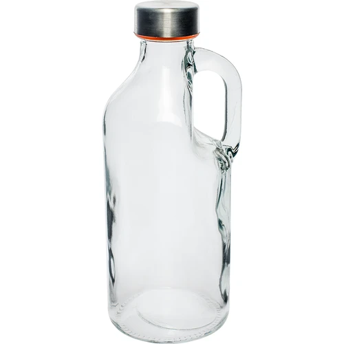 Samurai Fles - met dop en handvat 1L  - 1 ['fles voor alcohol', ' decoratieve flessen voor alcohol', ' glazen fles voor alcohol', ' flessen voor zelfgestookte drank voor bruiloft', ' fles voor likeur', ' flessen voor wodka', ' fles voor wodka bruiloft', ' fles voor wodka doop', ' fles voor wodka communie']