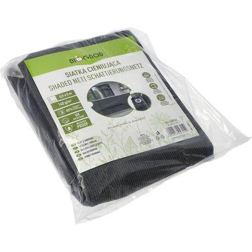 Schaduwdoek (80%, 140 g/m2) 0,9x5 m, grafiet - 2 ['schaduwdoek', ' zonwerend net', ' zonbescherming', ' tuinafdekking', ' heknet', ' schaduwnet', ' camouflagenet', ' hekwerknet', ' tuinnet', ' balkonnet', ' balkonafdekking', ' terrasnet', ' hekafdekking', ' pergolanet', ' plantenbescherming tegen de zon', ' windscherm', ' bescherming tegen buren', ' bescherming tegen nieuwsgierigen', ' schaduwdoek 80%', ' grafietnet', ' beste schaduwdoek', ' welke schaduwdoek te kopen']