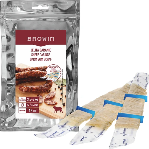 Schapendarmen - fi 22/24 mm, op stroken, 15 m - 3