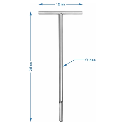 Schraper voor dragON JET rookgeneratoren – handig schoonmaken van de rookbuis - 3