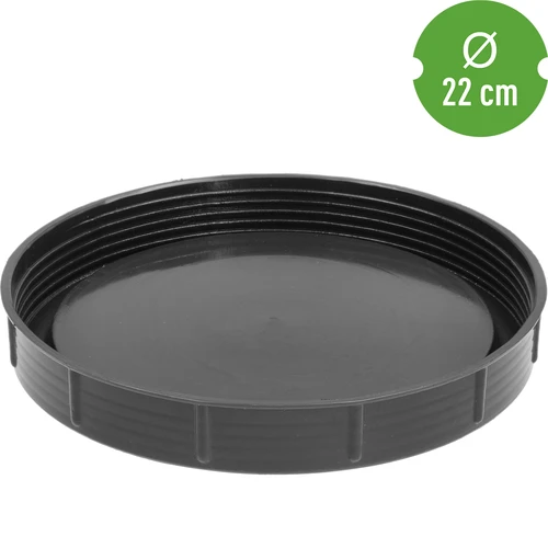 Schroefdeksel voor vierkante vaten 30, 40 en 50 L, Ø 22 cm - 2