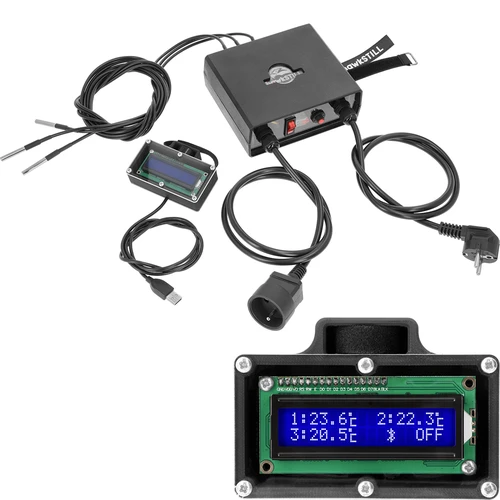 Set hawkSTILL Wi-Fi IQ – destillatiethermometer met Wi-Fi en display - 2