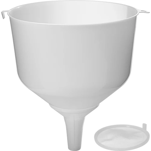 Set - plastic trechter fi25 met zeef