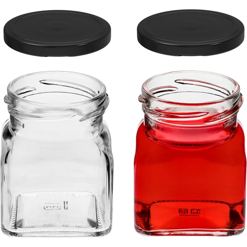 Set van 12 x pot 120ml + 30 etiketten voor het labelen van kruiden - 8 ['stickers voor kruiden', ' etiketten voor potten', ' etiketten voor containers', ' stickers voor kruidencontainers', ' stickers voor kruiden', ' zwarte stickers voor kruiden', ' zelfklevende etiketten voor kruiden', ' stickers voor potten', ' potten', ' kleine potten', ' potje', ' glazen pot', ' glazen potten', ' pot met deksel', ' potten voor kruiden', ' pot voor kruiden', ' pot 120ml']