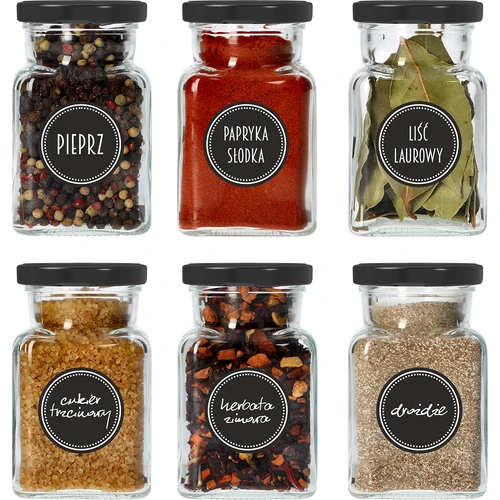 Set van 12 x pot 150ml + 30 etiketten voor het labelen van kruiden - 16 ['stickers voor kruiden', ' etiketten voor potten', ' etiketten voor containers', ' stickers voor kruidencontainers', ' stickers voor kruiden', ' zwarte stickers voor kruiden', ' zelfklevende etiketten voor kruiden', ' stickers voor potten', ' potten', ' kleine potten', ' potje', ' glazen pot', ' glazen potten', ' pot met deksel', ' potten voor kruiden', ' pot voor kruiden', ' pot 150 ml']