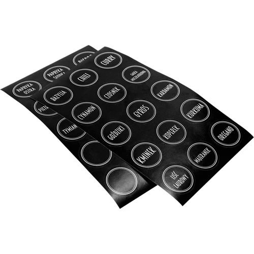Set van 12 x pot 150ml + 30 etiketten voor het labelen van kruiden - 6 ['stickers voor kruiden', ' etiketten voor potten', ' etiketten voor containers', ' stickers voor kruidencontainers', ' stickers voor kruiden', ' zwarte stickers voor kruiden', ' zelfklevende etiketten voor kruiden', ' stickers voor potten', ' potten', ' kleine potten', ' potje', ' glazen pot', ' glazen potten', ' pot met deksel', ' potten voor kruiden', ' pot voor kruiden', ' pot 150 ml']