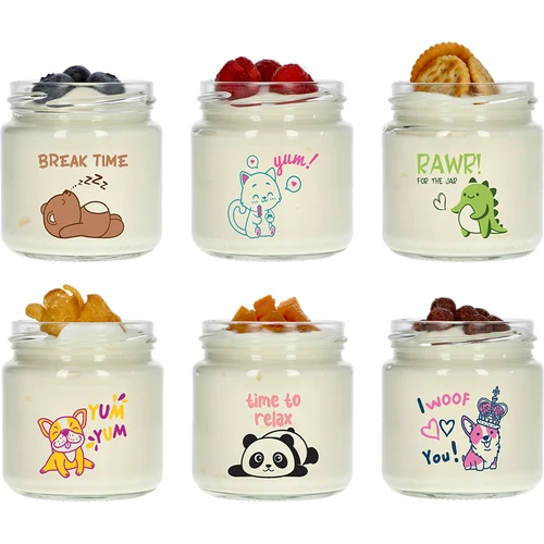 Set yoghurtmaker en potjes voor kinderen - 8 ['yoghurts voor kinderen', ' yoghurtmaker', ' machine om yoghurt te maken', ' yoghurt maken', ' zelfgemaakte yoghurt', ' yoghurt voor kinderen']