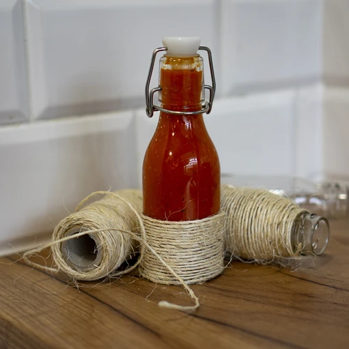 Sisal touw 1,8 mm/115 m/250 g - 11 ['sisal touw', ' sisal touw', ' touw voor tomaten', ' touw voor komkommers', ' natuurlijk touw', ' ecotouw', ' touw voor macramé', ' touw voor binden', ' touw voor handwerk']