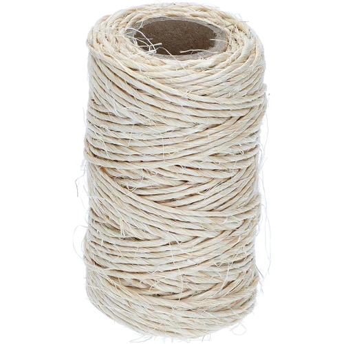 Sisal touw 1,8 mm/40 m/100 g  - 1 ['sisal touw', ' sisal touw', ' touw voor tomaten', ' touw voor komkommers', ' natuurlijk touw', ' ecotouw', ' touw voor macramé', ' touw voor binden', ' touw voor handwerk']