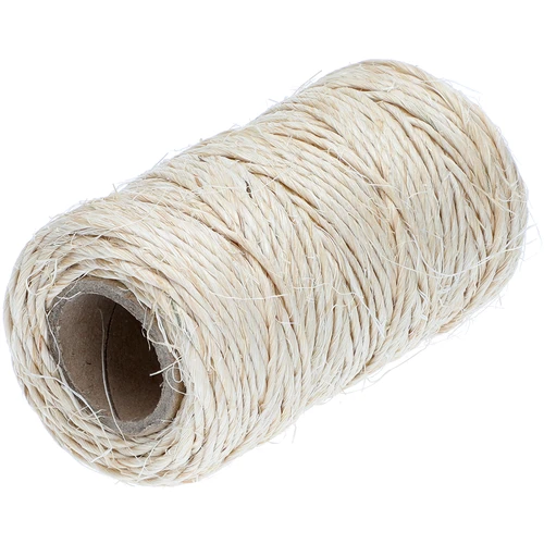 Sisal touw 1,8 mm/40 m/100 g - 2 ['sisal touw', ' sisal touw', ' touw voor tomaten', ' touw voor komkommers', ' natuurlijk touw', ' ecotouw', ' touw voor macramé', ' touw voor binden', ' touw voor handwerk']