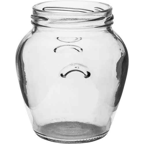 Słoik Amfora 580 ml (fi 82) z zakrętką czarną 6 szt. - 4