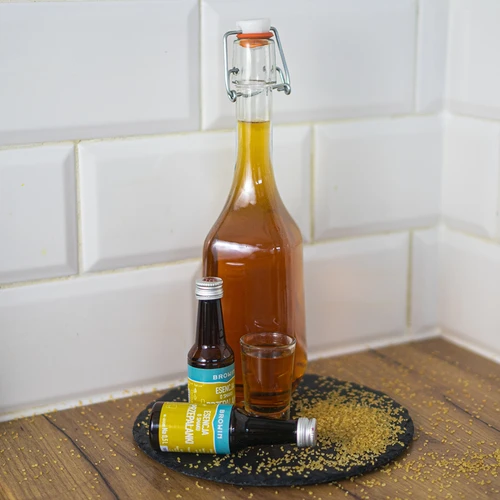 Smaakessence - brandewijn voor 0,5 L - 40 ml - 8 ['alcoholmix', ' aroma voor wodka', ' voor alcohol', ' mix', ' smaakessence', ' essence voor alcohol', ' mix voor wodka', ' brandewijn', ' karamelwodka', ' karamelaroma', ' karamel', ' gebrande suiker', ' essences voor zelfgestookte drank']