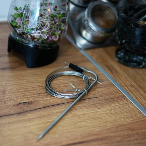 Sonde voor keukenthermometer (185800, 185909) - 2 ['sonde voor culinaire thermometer', ' sonde voor elektronische thermometer', ' reserve sonde', ' meetsensor', ' vervangbare sonde']